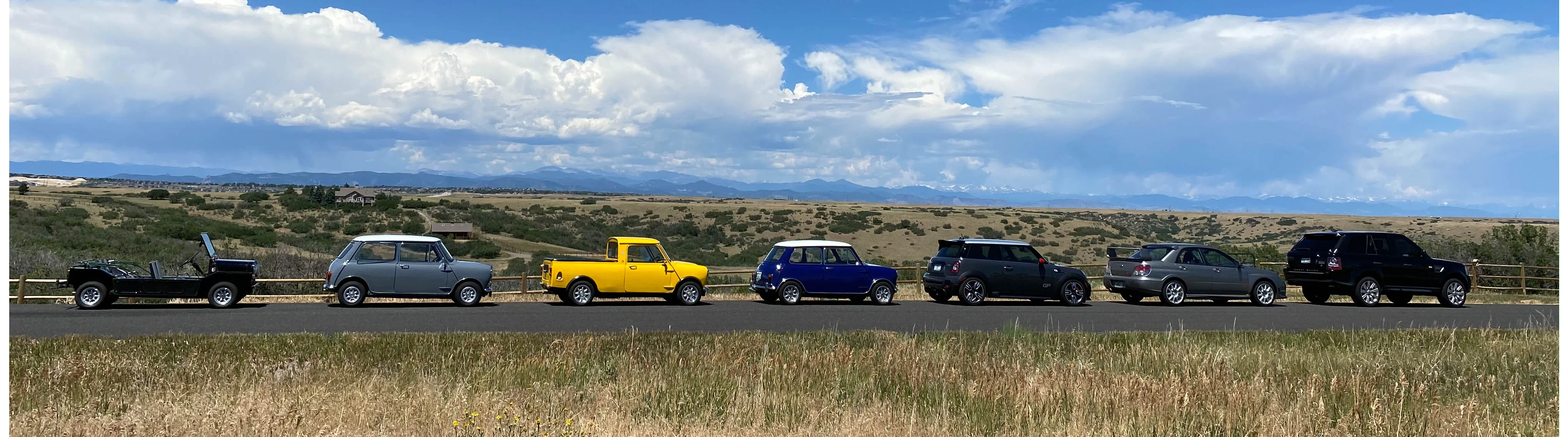 Classic Mini Coopers